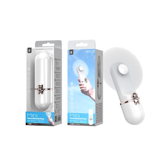 MINI VENTILADOR PORTÁTIL ONEPLUS NR9116 BL BRANCO MINI VENTILADOR PORTÁTIL ONEPLUS NR9116 BL BRANCO